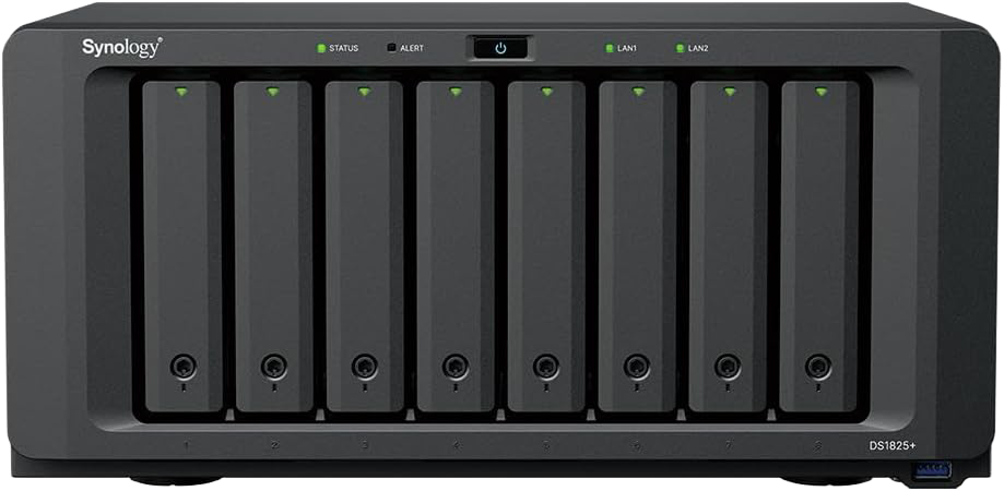 Synology DiskStation DS1825+ 8-Bay Nas Enclosure
